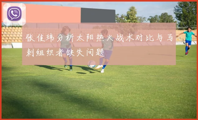 张佳玮分析太阳热火战术对比与马刺组织者缺失问题